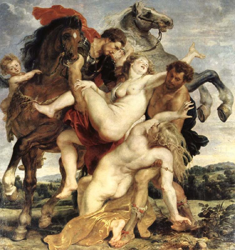 Peter Paul Rubens Rovet of Leucippus daughter china oil painting image